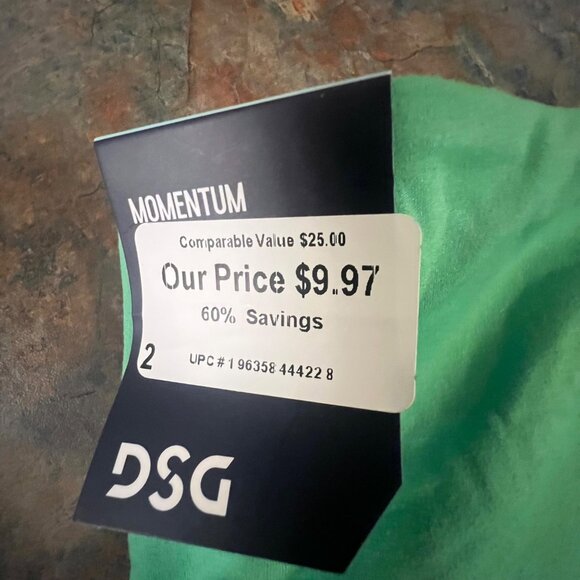 DSG Womens High-Waist Green Compression Shorts Size L - Picture 8 of 9